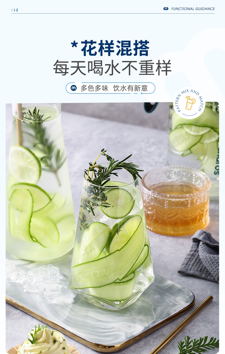 商品[国内直发] Morphy Richards|无线榨汁杯便携式小胖吨桶MR9802便携户外运动果汁搅拌杯1L大容量,价格¥251,第12张图片详细描述