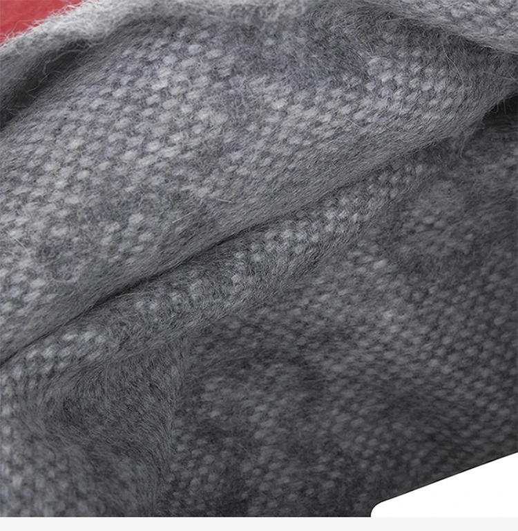 商品Gucci|GUCCI 女士灰色围巾 570603-3G200-1768,价格¥1417,第6张图片详细描述