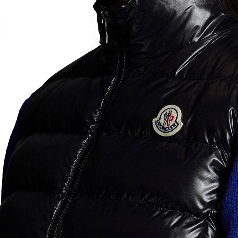 商品Moncler|Moncler/蒙克莱 22年秋冬新款 Ghany系列 黑色无袖羽绒服马甲H20931A5250068950999,价格¥5867,第6张图片详细描述