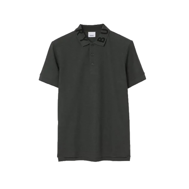 商品Burberry|【现货】博柏利23新款 男士徽标棉质短袖Polo衫（五色可选）,价格¥1438,第2张图片详细描述