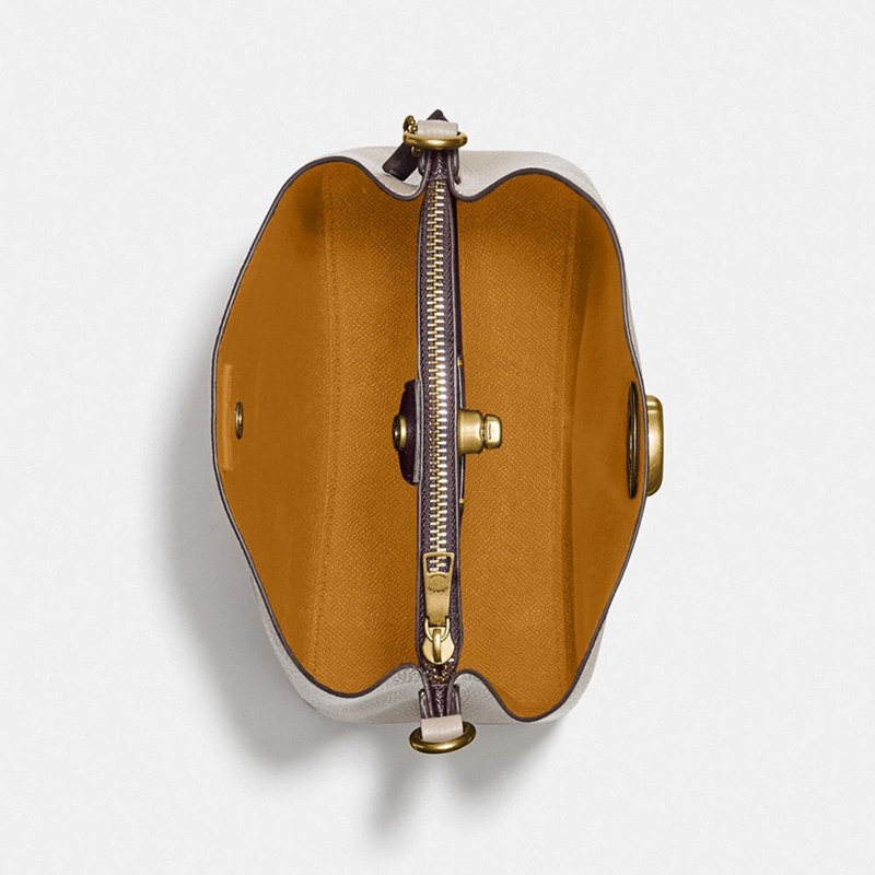 商品Coach|蔻驰女士单肩斜挎包桶包老花包（香港仓发货）,价格¥1989,第6张图片详细描述