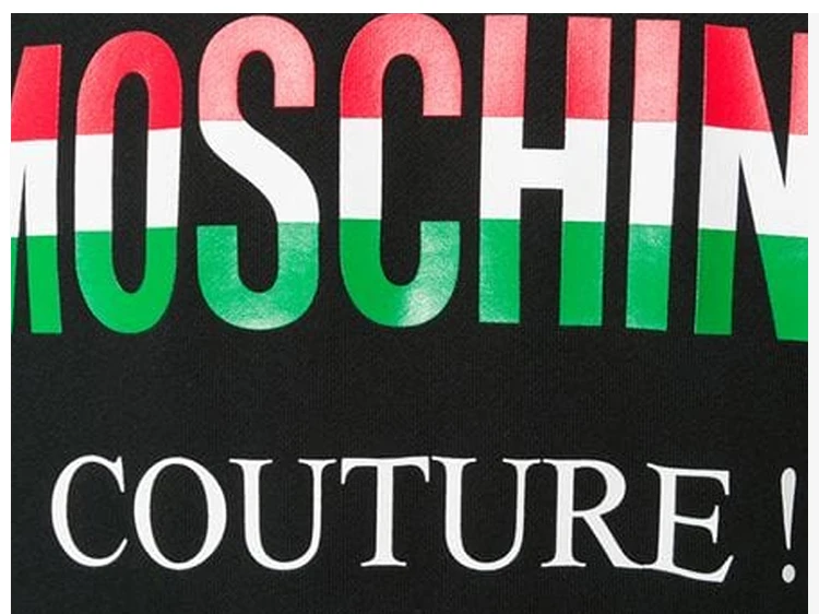 商品Moschino|Moschino 莫斯奇诺 男士黑色长袖连帽卫衣 ZA1709-0227-1555,价格¥1596,第9张图片详细描述