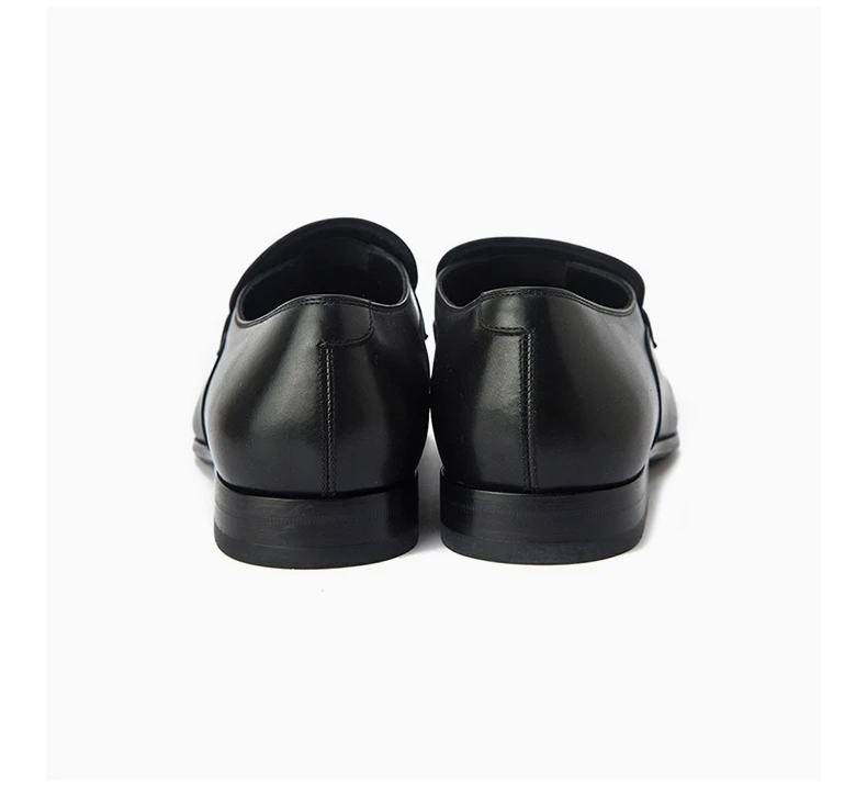 商品Salvatore Ferragamo|SALVATORE FERRAGAMO 黑色男士系带正装鞋 0618471,价格¥3417,第8张图片详细描述