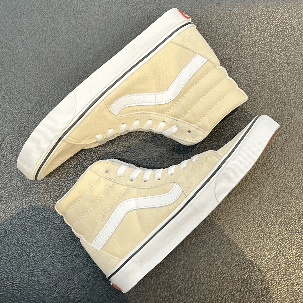 商品Vans|【韩国直邮|包邮包税】万斯 Sk8-Hi #男女通用鞋 #tutledove/true white (VN0A5JMJ8NL),价格¥355,第4张图片详细描述
