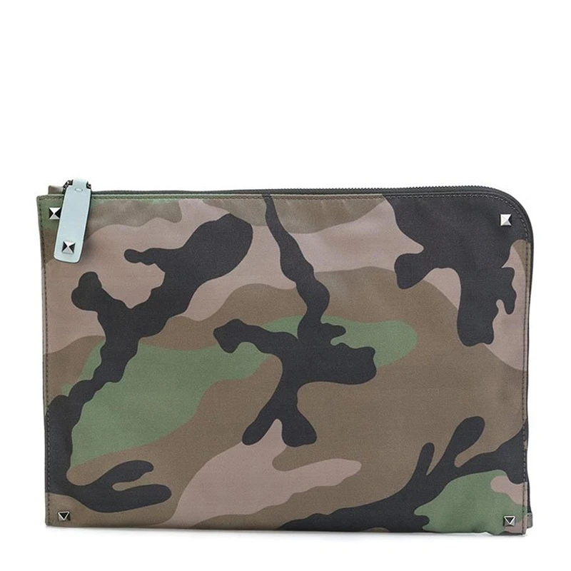 商品Valentino|VALENTINO 男士迷彩手拿包 PY2B0457-NE5-Y25,价格¥1807,第1张图片详细描述