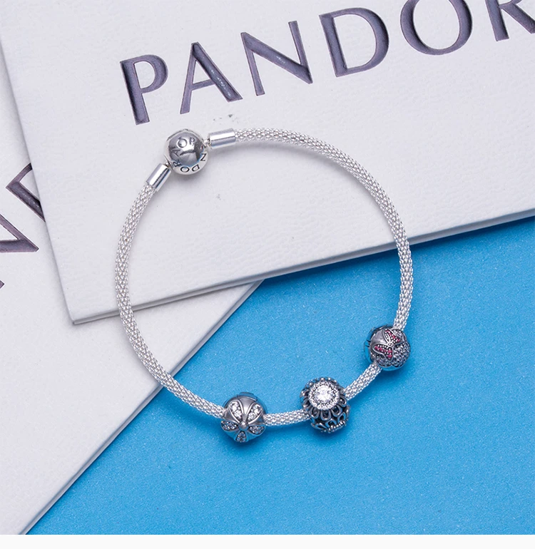商品[国内直发] PANDORA|PANDORA 银色女士手镯 PAND00110,价格¥565,第4张图片详细描述