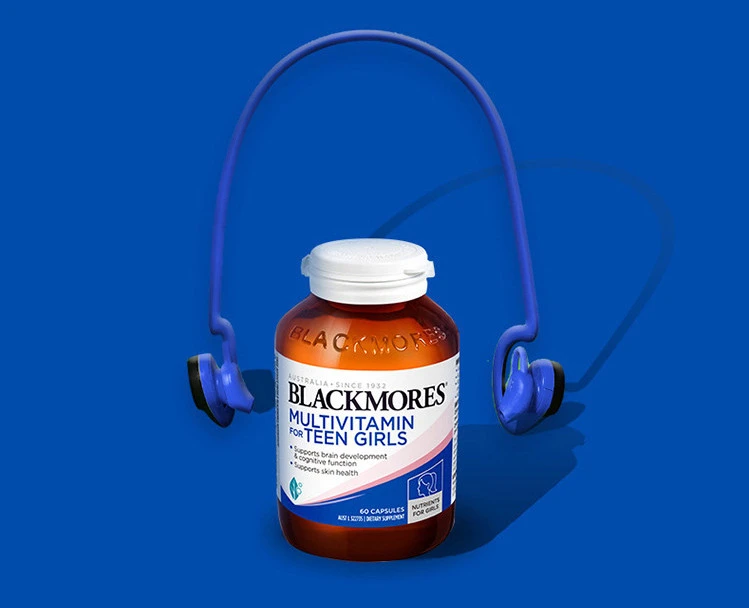 商品[国内直发] Blackmores|澳洲Blackmores青少年多维和健脑营养素（女孩版）60粒,价格¥113,第2张图片详细描述