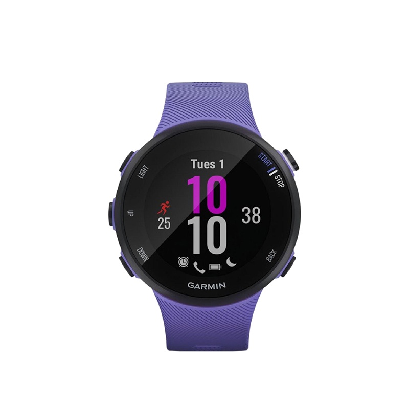 商品Garmin|GARMIN 男女同款紫色硅胶表盘硅胶表带运动手表,价格¥1337,第2张图片详细描述