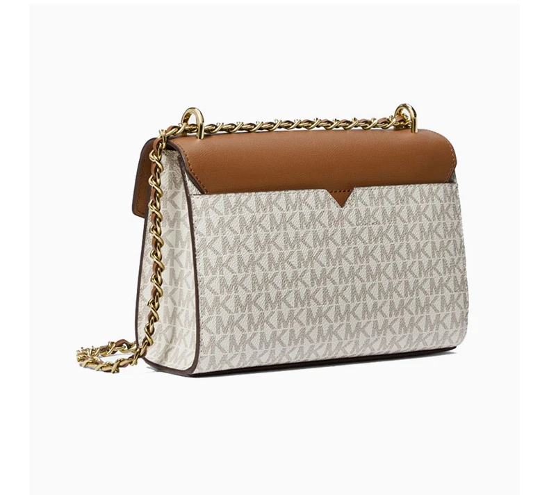 商品[国内直发] Michael Kors|MICHAEL KORS 拼色女士斜挎包 35T0GXOL2B-VANILLA,价格¥1405,第6张图片详细描述