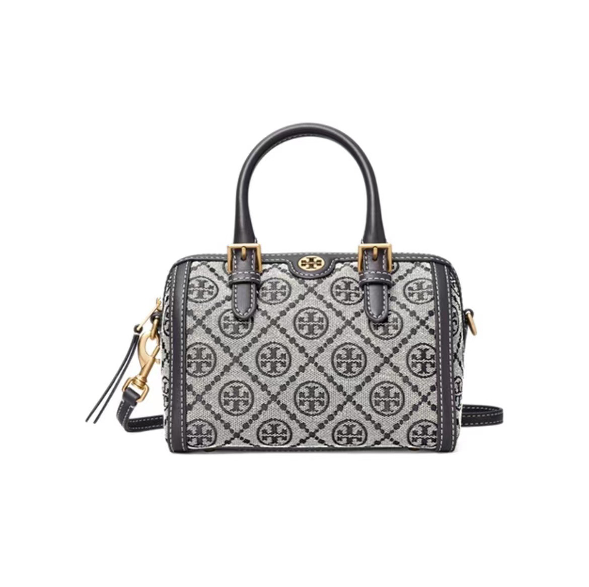 商品[国内直发] Tory Burch|托里·伯奇 奢侈品TB女包女士手提单肩斜挎迷你桶包明星同款 海军蓝82939-405,价格¥3002,第5张图片详细描述