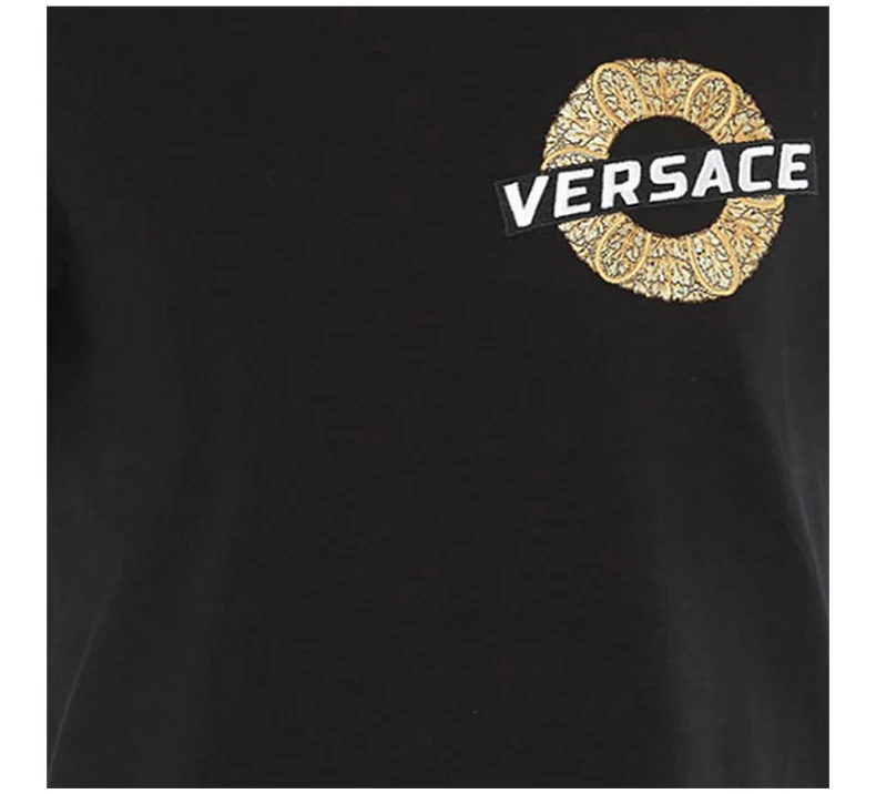 商品[国内直发] Versace|VERSACE 黑色男士T恤 A81941-A224589-A008,价格¥3794,第8张图片详细描述