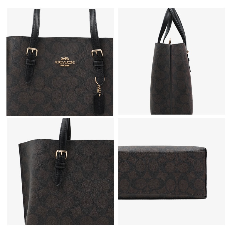 商品Coach|蔻驰 21年新款女士中号托特包手提包斜挎包 C4250 多色 冰川白,价格¥1956,第13张图片详细描述