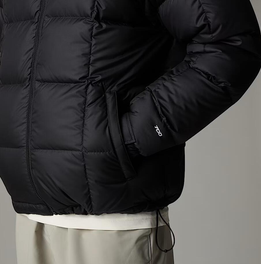 商品The North Face|北面THE NORTH FACE 纯色宽松羽绒外套夹克男款 黑色（香港仓发货）,价格¥2292,第6张图片详细描述