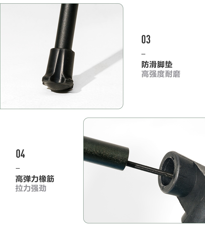 商品[国内直发] MobiGarden|户外铝合金折叠凳子立刻原地露营便携超轻靠背躺椅月牙椅,价格¥214,第20张图片详细描述