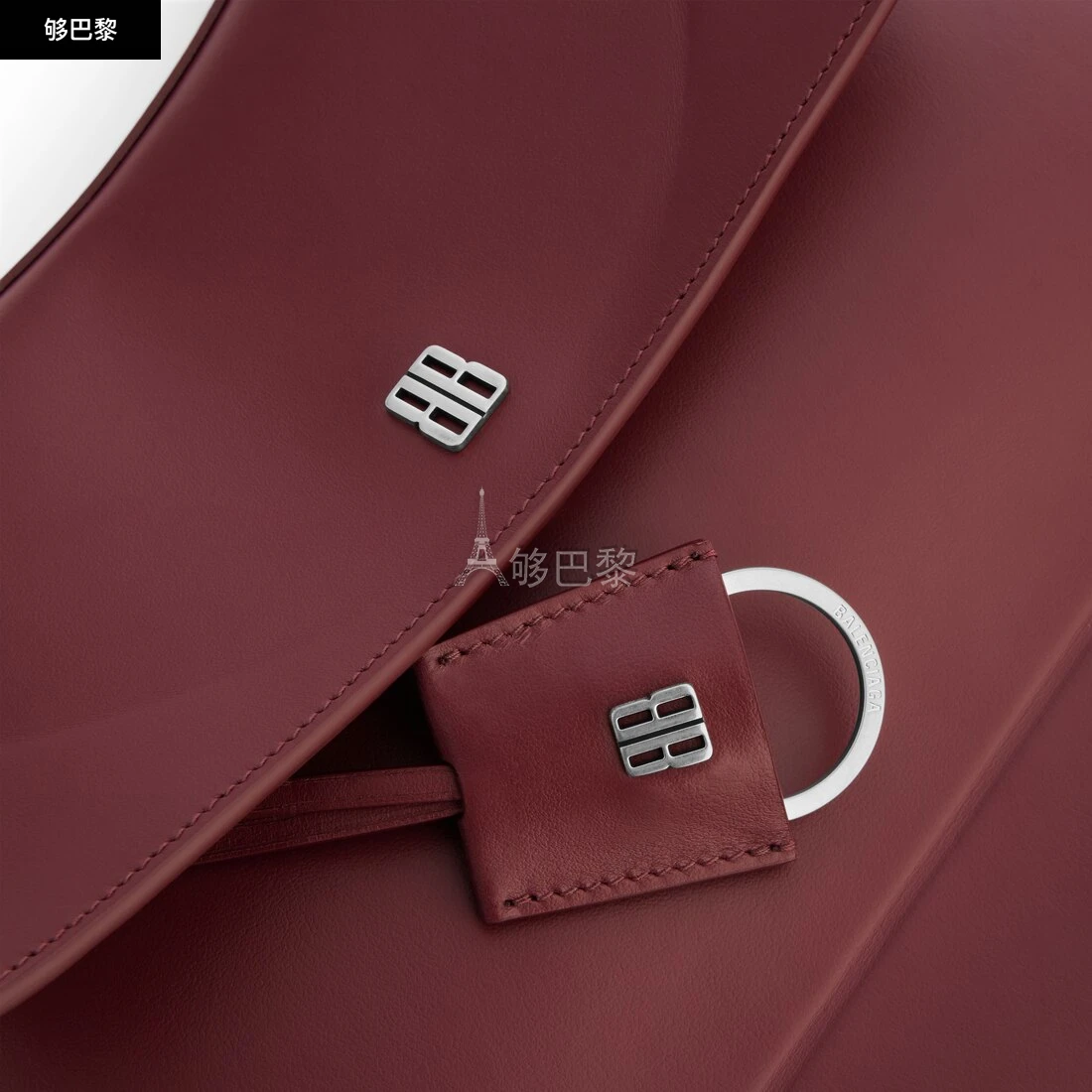 商品Balenciaga|【预售】 巴黎世家 25春夏 女士 手提包 NANO中号手提包 8292932ABT06036 ,价格¥24866,第3张图片详细描述
