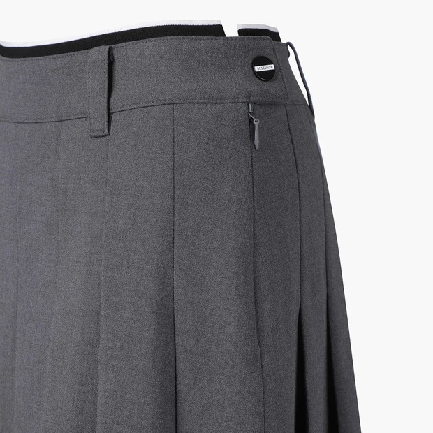 商品【预售商品15天发货】 DESCENTE|高尔夫女性松紧带细节百褶裙优雅 DO32WFSK93-MLGG,价格¥1025,第21张图片详细描述