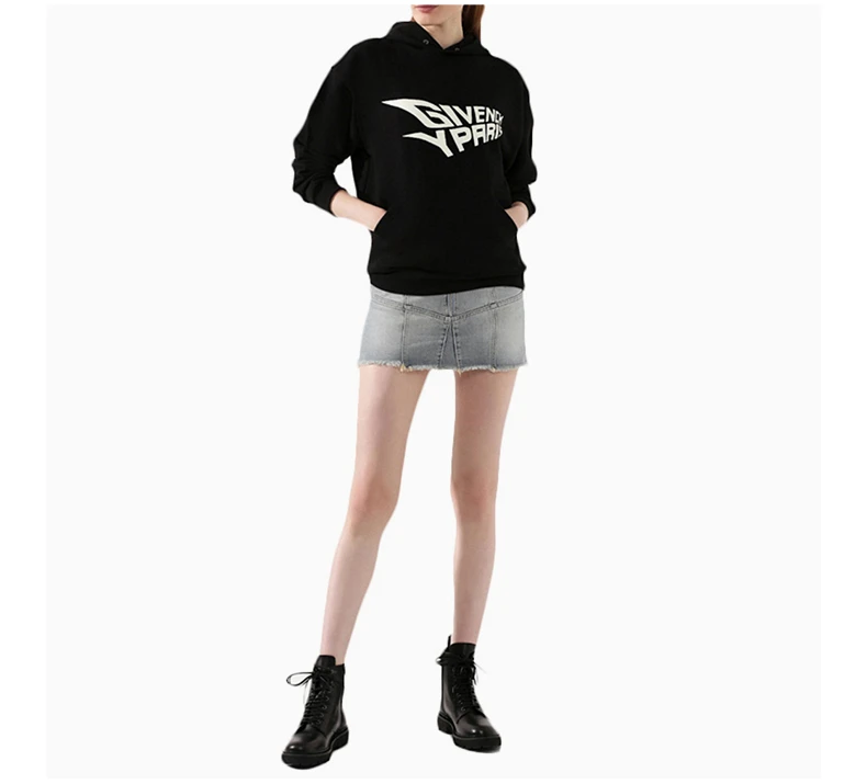 商品Givenchy|GIVENCHY 黑色女士卫衣/帽衫 BW706A3Z2D-001,价格¥3245,第6张图片详细描述
