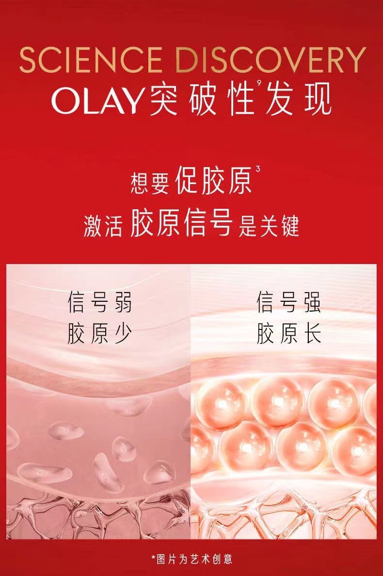 商品[国内直发] Olay|玉兰油   超红瓶乳液面霜50g,价格¥380,第3张图片详细描述