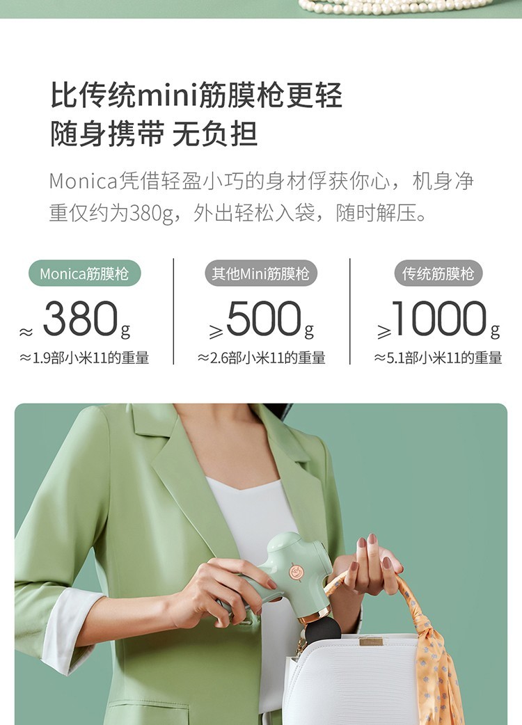 商品[国内直发] YESOUL|YESOUL野小兽筋膜枪颈椎腰部肌肉按摩放松器充电迷你便携按摩仪按摩枪,价格¥265,第12张图片详细描述