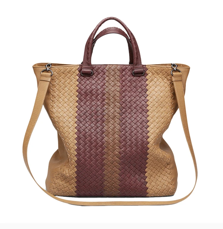 商品[国内直发] Bottega Veneta|Bottega Veneta 葆蝶家 女士棕色斜跨手提包 324694-VBG80-2309,价格¥11911,第5张图片详细描述