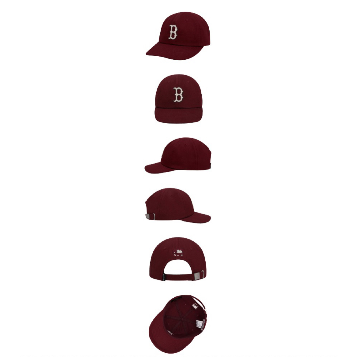 商品MLB|【享贝家】MLB 波士顿红袜队鸭舌帽棒球帽 男女同款 酒红色（预售款，10天发货）32CP88111-43E,价格¥114,第3张图片详细描述