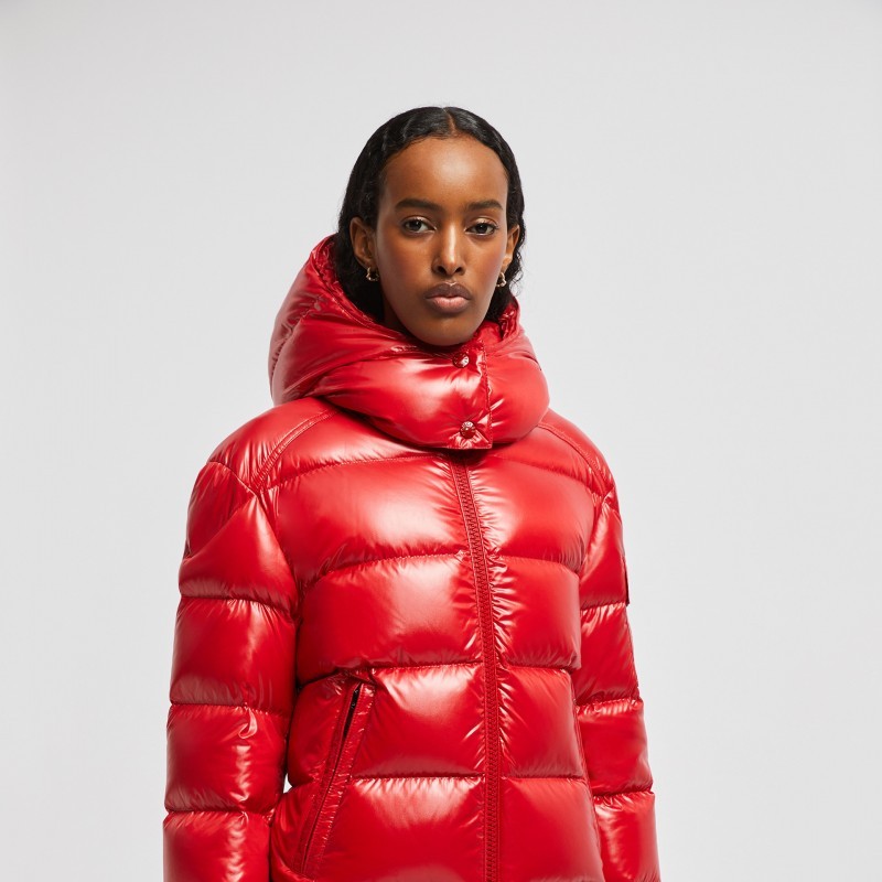 商品Moncler|蒙口 MAIRE系列女士灰白色短款羽绒服 J20931A0014268950032（三色可选）,价格¥11766,第7张图片详细描述