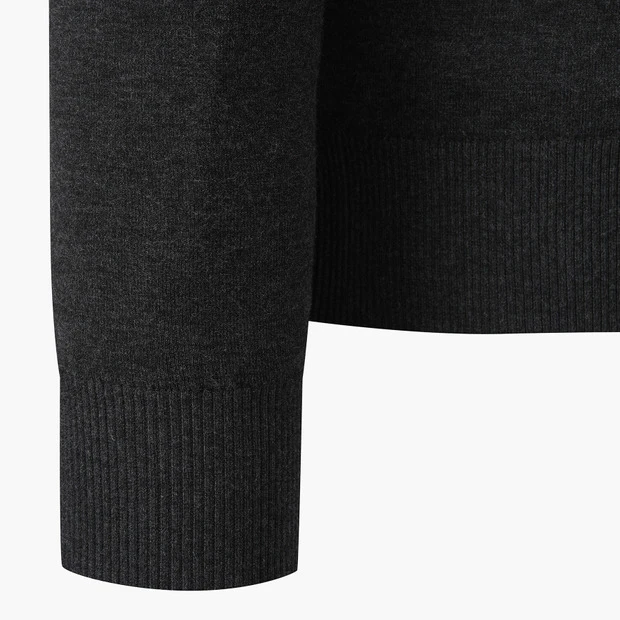 商品【预售商品15天发货】 DESCENTE|高尔夫系列男士条纹防风针织外套适合户外活动 DO42MFKPOA-CHAG,价格¥1413,第10张图片详细描述