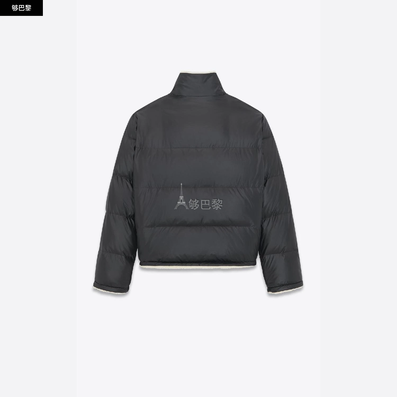 商品Yves Saint Laurent|【预售】 YSL圣罗兰 24秋冬 男士 羽绒服 SAINT LAURENT尼龙羽绒夹克 745644Y9G121001,价格¥22009,第5张图片详细描述