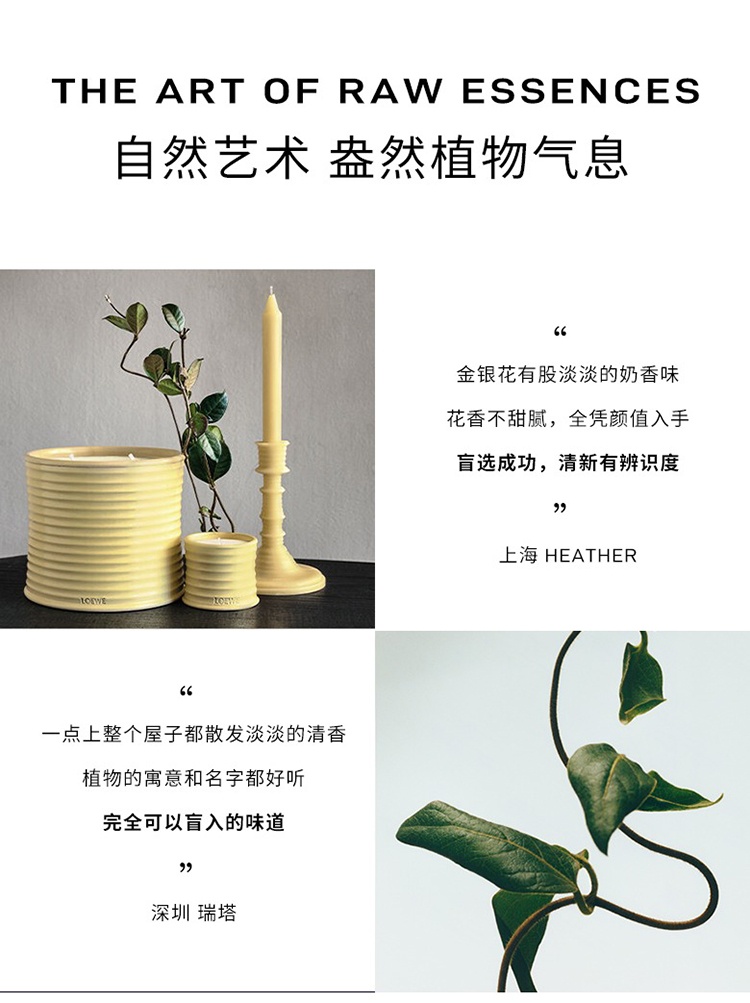 商品Loewe|Loewe罗意威香氛烛台330g 全系列,价格¥958,第8张图片详细描述