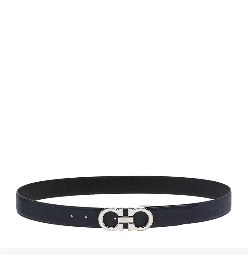 商品Salvatore Ferragamo|SALVATORE FERRAGAMO 拼色男士腰带 67-9710-746507,价格¥2434,第5张图片详细描述