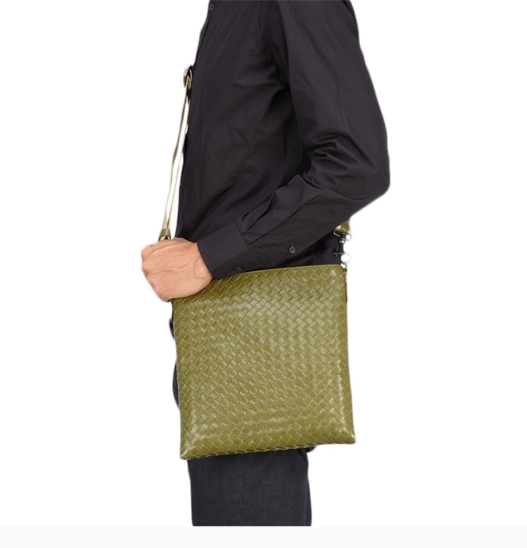 商品[国内直发] Bottega Veneta|Bottega Veneta 葆蝶家 女士绿色斜挎挎包 276357-V465C-8767,价格¥6208,第9张图片详细描述