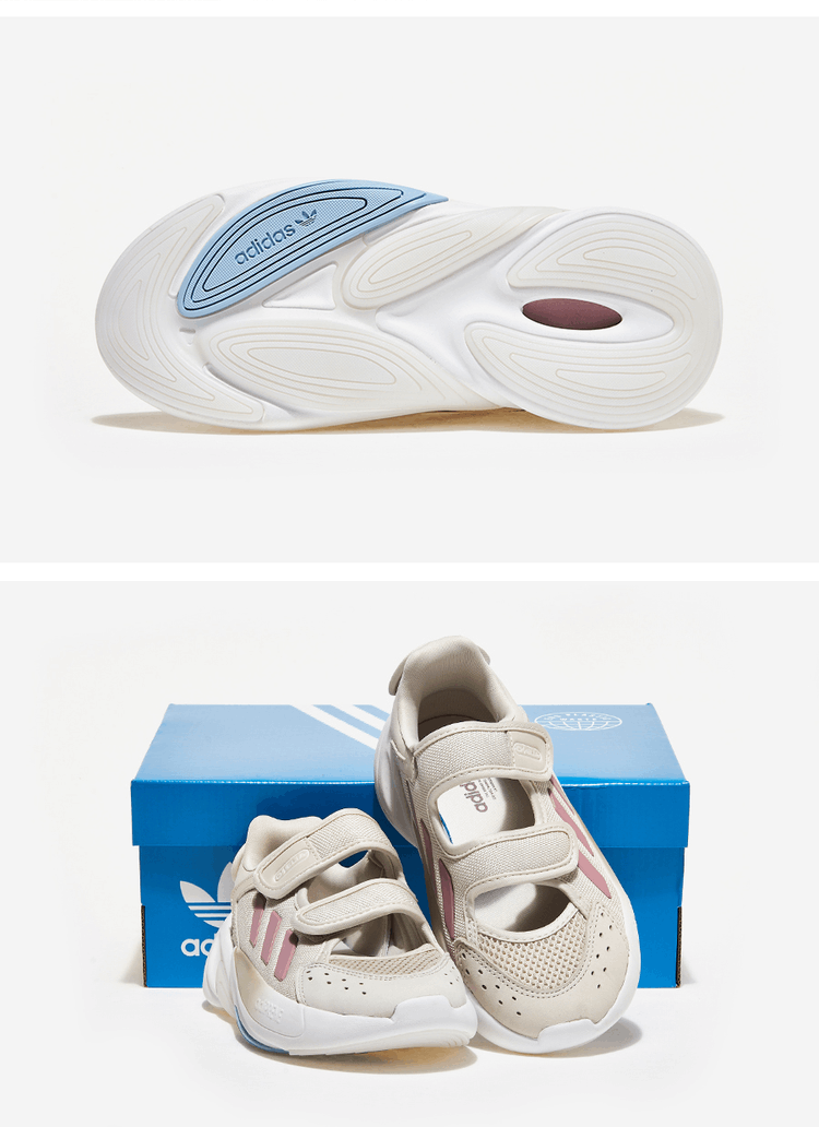 商品Adidas|【韩国直邮|包邮包税】阿迪达斯 OZELIA STRAP W 女生  凉鞋 沙滩鞋 运动凉鞋 拖鞋  GZ6240 CBROWN/MAGMAU/FTWWHT,价格¥347,第3张图片详细描述