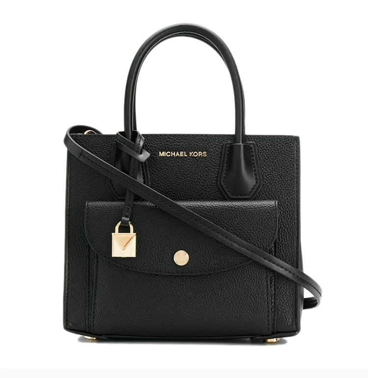 商品Michael Kors|Michael Kors 迈克高仕 女士黑色手提包  30F9GM9M8L-BLACK,价格¥1259,第6张图片详细描述