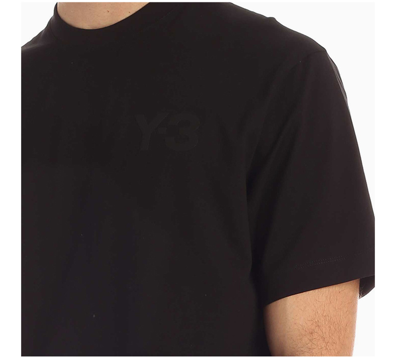 商品[国内直发] Y-3|Y-3 黑色棉质男士短袖 FN3358-BLACK,价格¥525,第7张图片详细描述