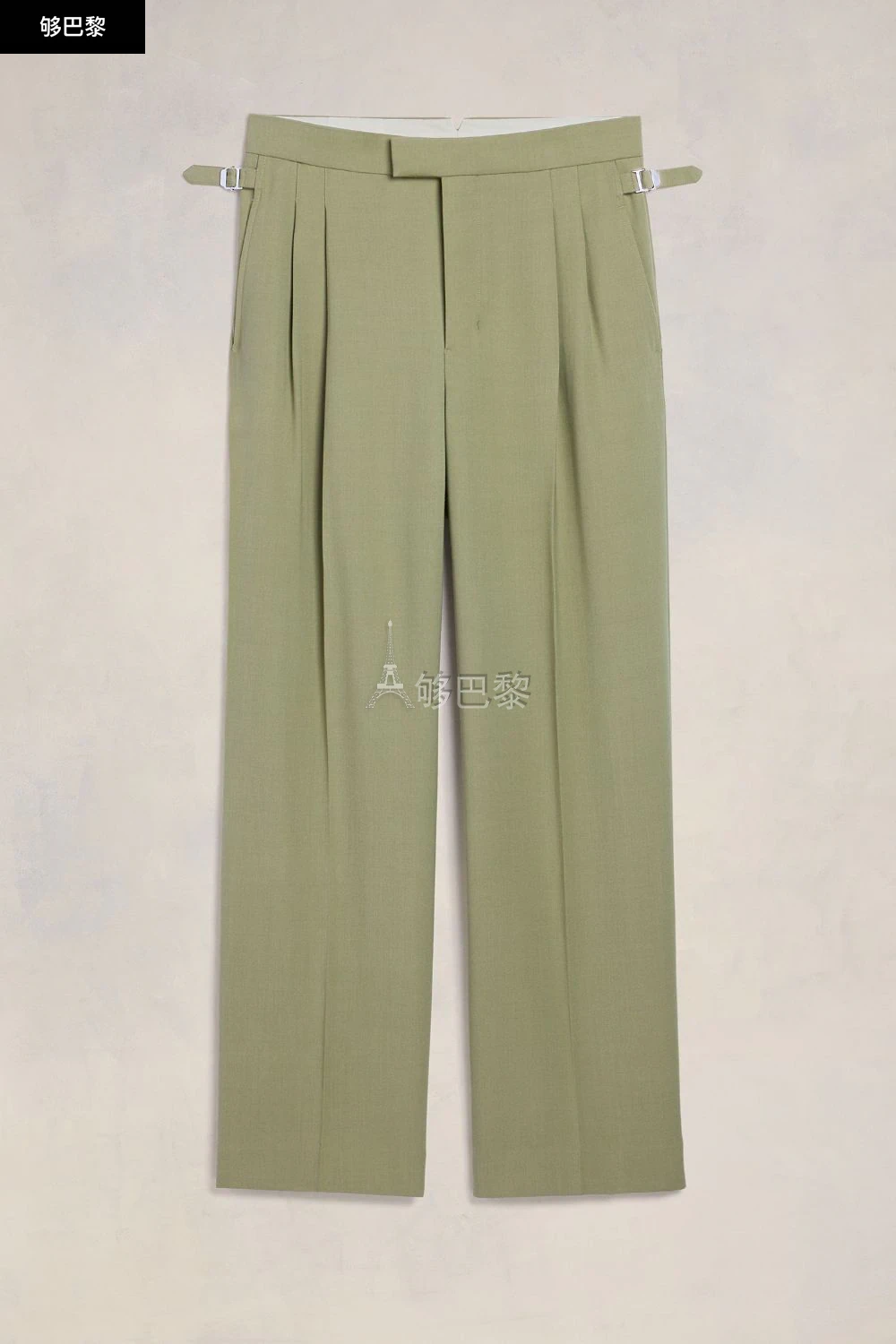 商品AMI|【预售】 AMI 24秋冬 男士 西裤 Pantalon Large HTR419.VI0007351,价格¥5532,第5张图片详细描述