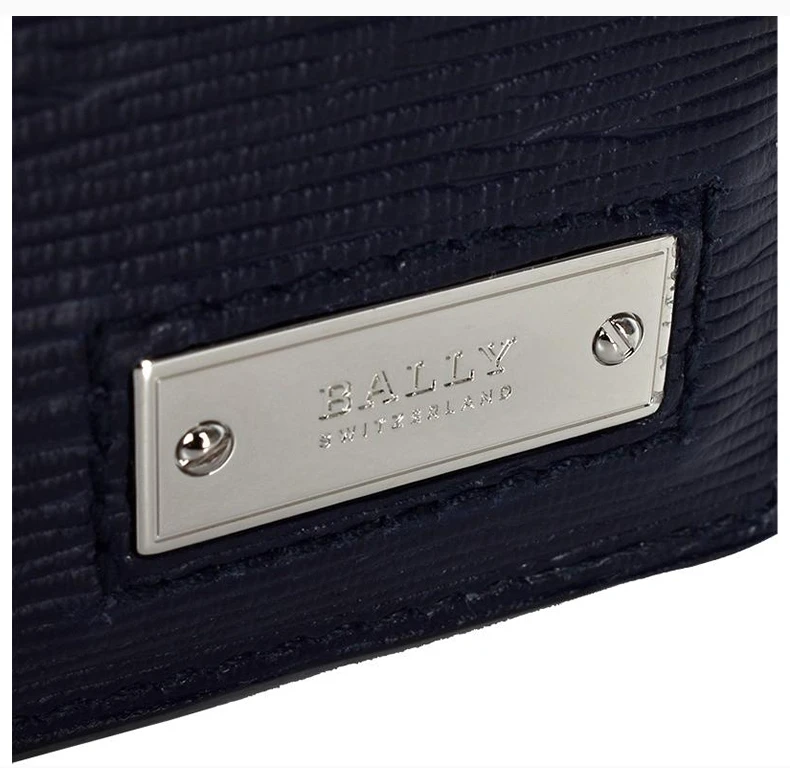 商品Bally|Bally 巴利 深蓝色男士钱包 6224298,价格¥1392,第7张图片详细描述