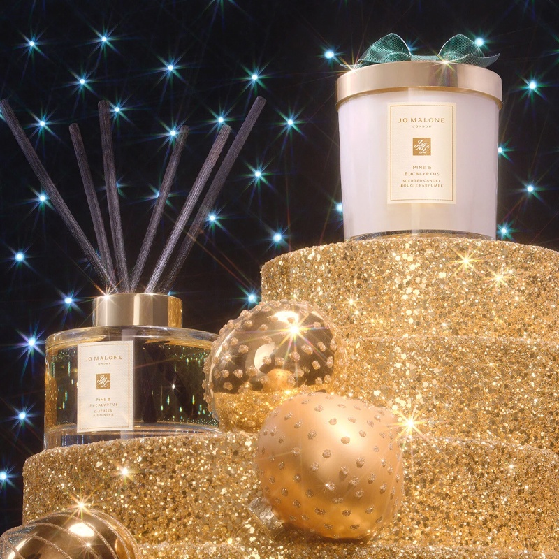 商品Jo Malone London|祖玛珑圣诞限定松木与桉树香薰蜡烛 200g 满室幽香 无外盒,价格¥429,第3张图片详细描述
