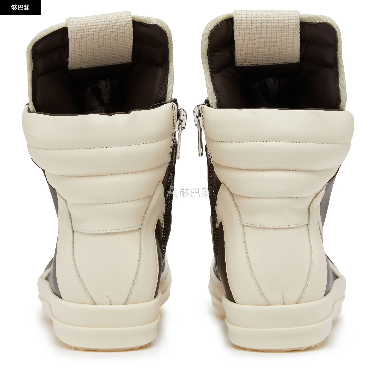 商品Rick Owens|【预售】 男士 休闲运动鞋 Geobasket  RU02C7894/LCGLP O/411 OWE9E69SBRW,价格¥6517,第5张图片详细描述