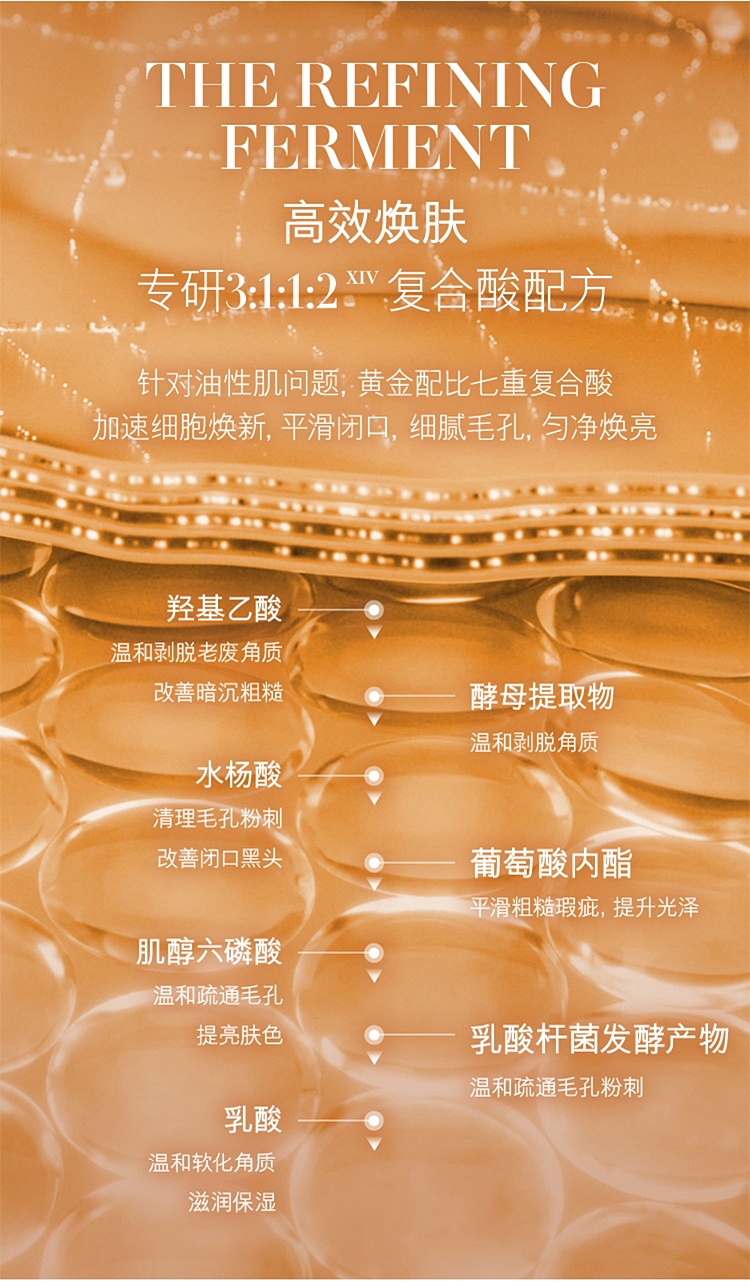 商品La Mer|海蓝之谜 柔酸肌底液复合酸精华100ml 平闭口缩毛孔舒缓,价格¥818,第2张图片详细描述
