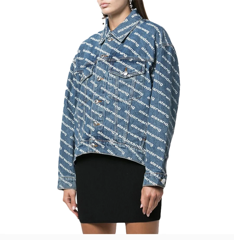 商品Alexander Wang|ALEXANDER WANG 印花女士外套 4DC3212006-460,价格¥3331,第5张图片详细描述