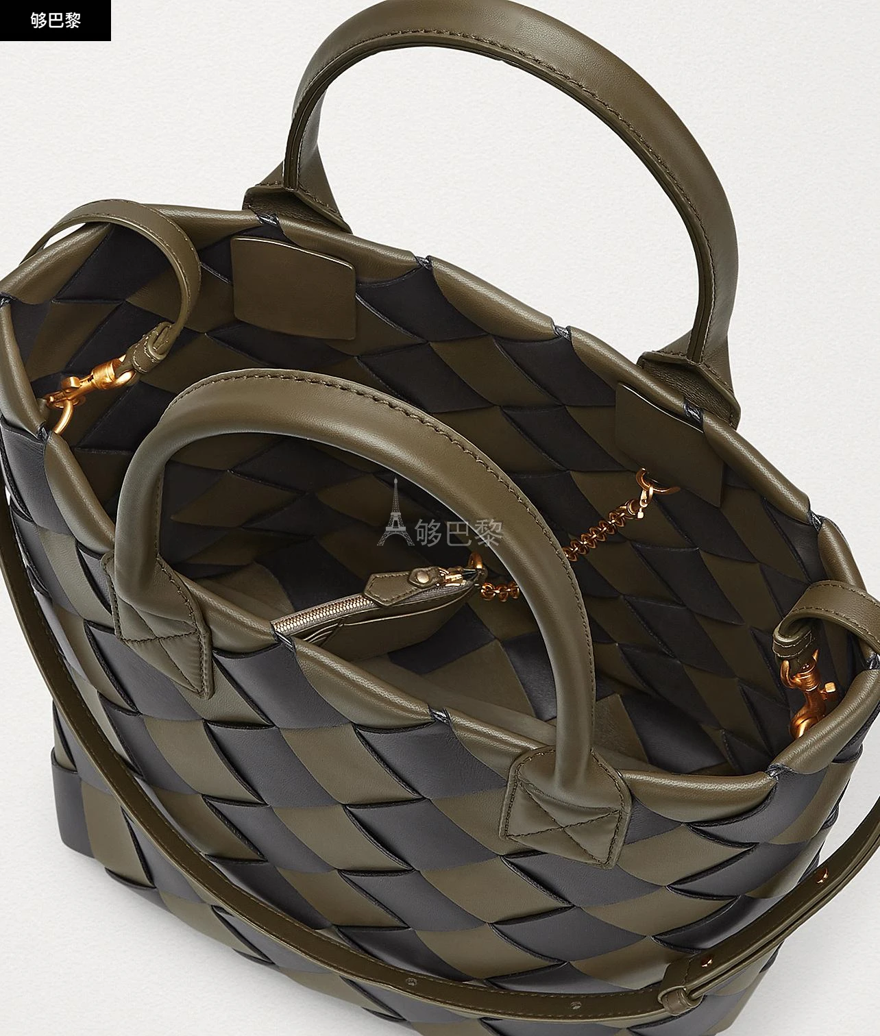 商品Bottega Veneta|【预售】 BV葆蝶家 24秋冬 女士 手提包 Cabat 570800VMAA02248,价格¥29344,第6张图片详细描述