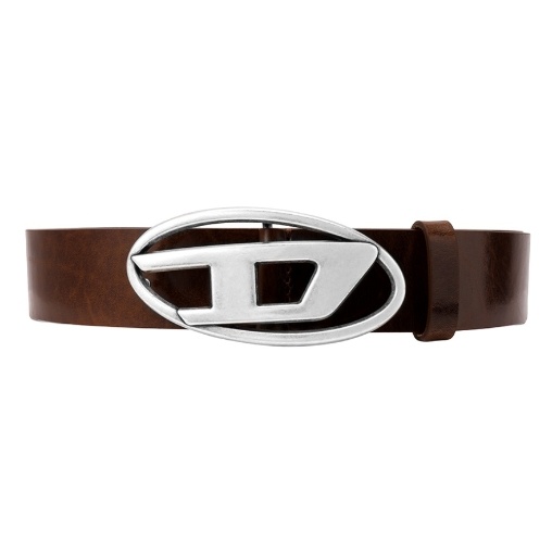 商品[国内直发] Diesel|DIESEL迪赛 OVAL-D LOGO经典系列 春夏新品 别致平滑扣 皮带 男女同款情侣款 棕色 宽4cm,价格¥884,第6张图片详细描述