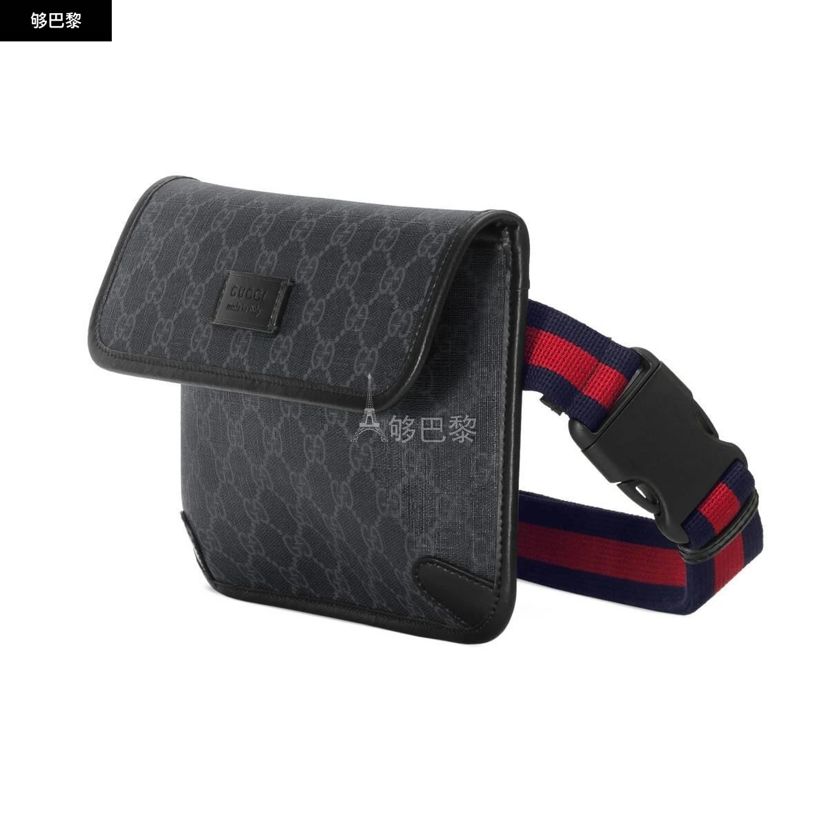 商品Gucci|【预售】 古驰 25春夏 男士 腰包 GG Supreme帆布腰包 598113 K5RLN 1095 ,价格¥8065,第4张图片详细描述
