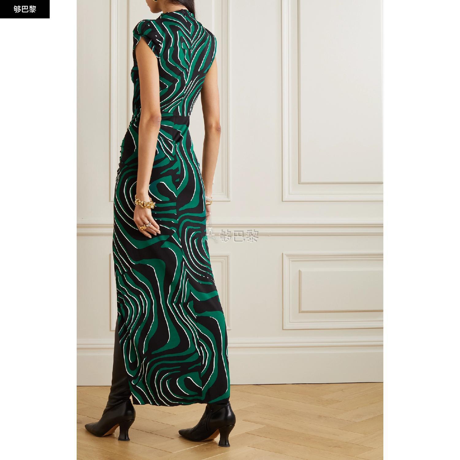 商品Diane von Furstenberg|【特惠6.0折】包邮包税【预售7天发货】 DIANE VON FURSTENBERG 23秋冬 女士 连衣裙 Apollo 印花平纹布超长连衣裙 1647597289317297 DVFDS4Q014ZBHDE ,价格¥2726,第6张图片详细描述