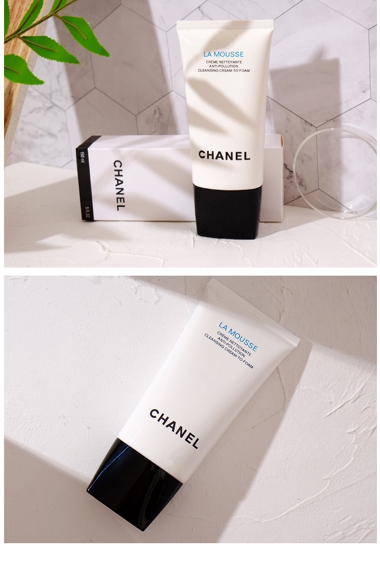 商品【原封正品】 Chanel|香奈儿 柔和净肤泡沫洁面乳山茶花三合一泡沫洁面乳 150ml 温和清洁平衡水油 卸妆清洁养肤三合一 ,价格¥447,第5张图片详细描述