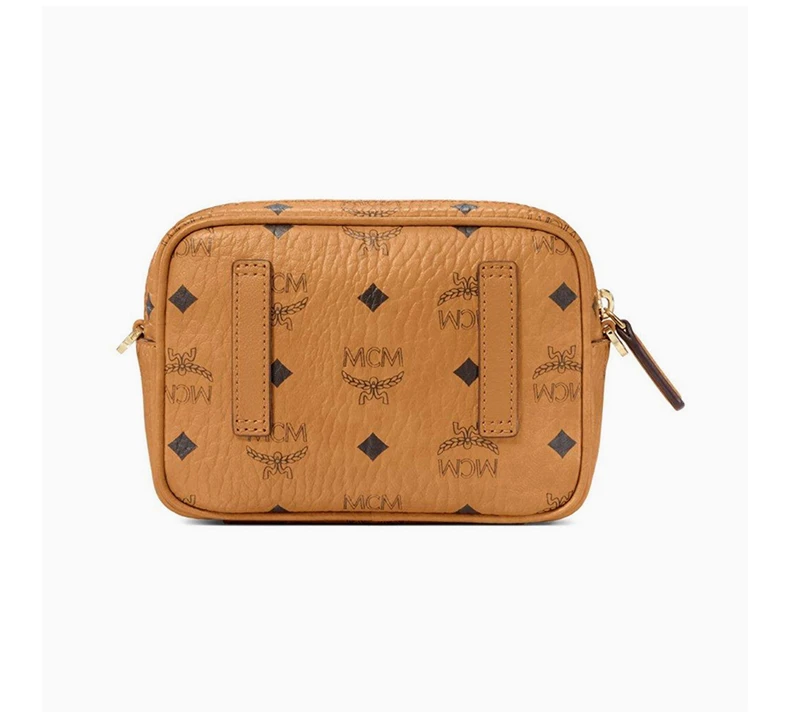 商品[国内直发] MCM|MCM 女士棕色单肩斜挎包 MMRAAKC03CO,价格¥4196,第6张图片详细描述