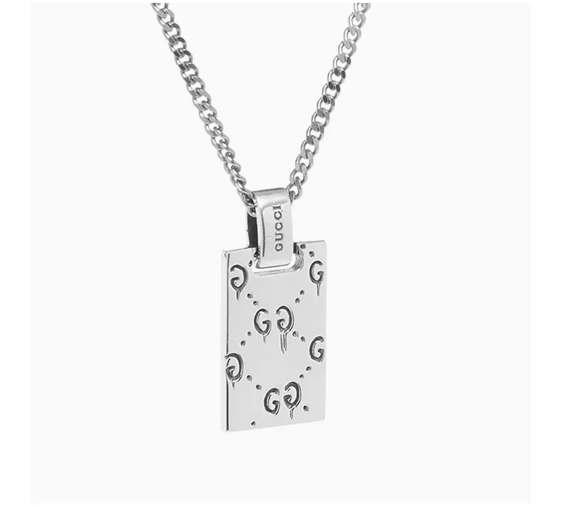 商品Gucci|GUCCI 头骨交叉骨骼 吊坠YBB455315001,价格¥1734,第4张图片详细描述
