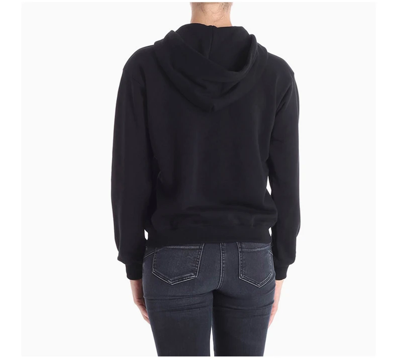 商品Moschino|Moschino 莫斯奇诺 女士黑色印花棉质卫衣 EV1705-5527-1555,价格¥2113,第7张图片详细描述