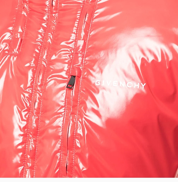 商品Givenchy|Givenchy 纪梵希 女士红色短款夹克棉服 BW004P101L-600,价格¥2868,第6张图片详细描述