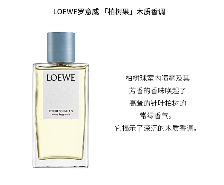 商品Loewe|LOEWE罗意威全系列室内喷雾150ml,价格¥796,第6张图片详细描述